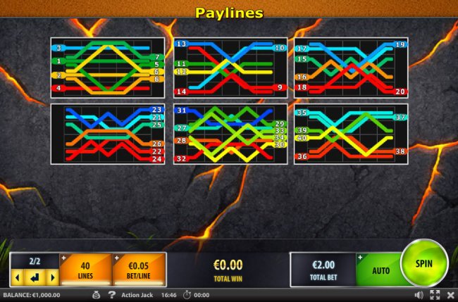 Paylines 1-40 - Free Slots 247