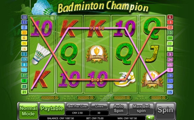 Free Slots 247 image of Badminton Champion