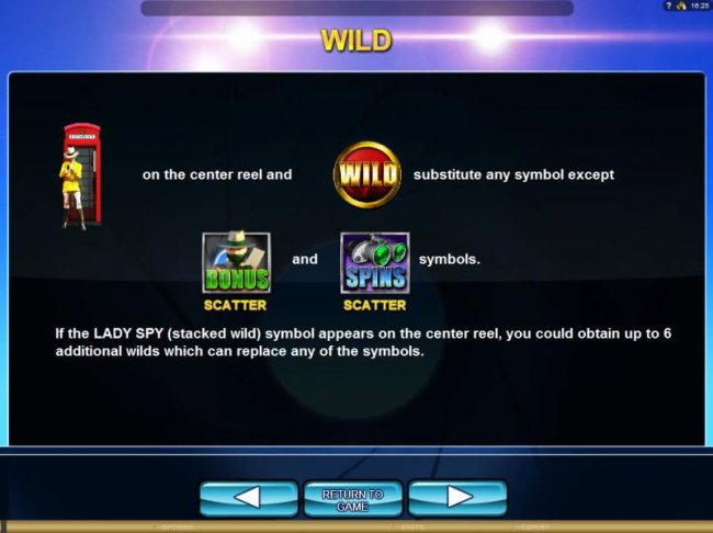 Free Slots 247 - If Lady Spy (stacked wild) symbol appears on the center reel, you could obtain additional wilds which replace any of the symbols.