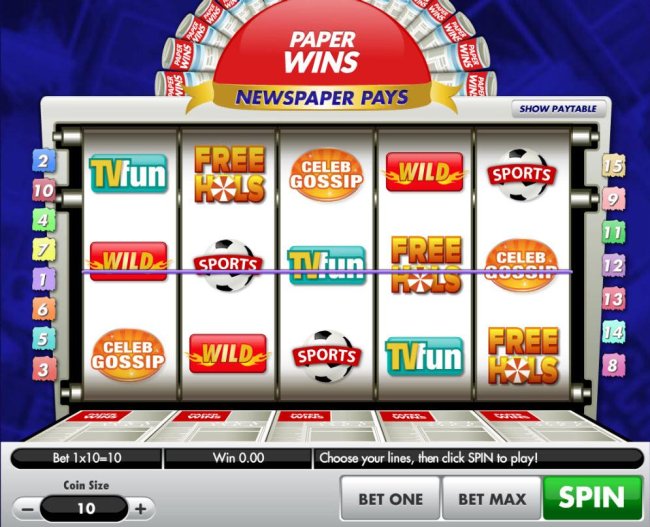 Free Slots 247 image of Paper Wins