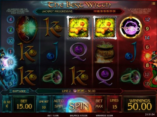 Game pays from left to right and right to left by Free Slots 247