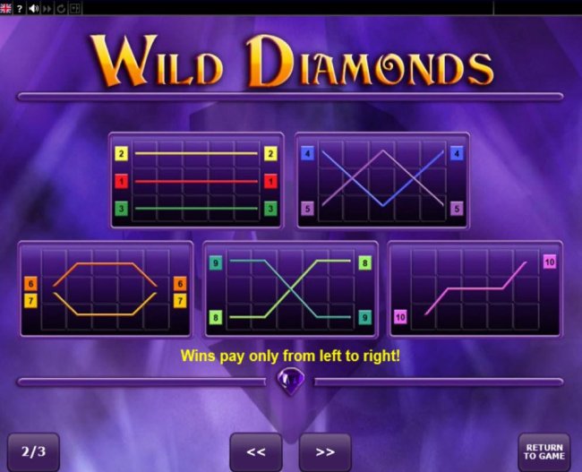 Wild Diamonds screenshot