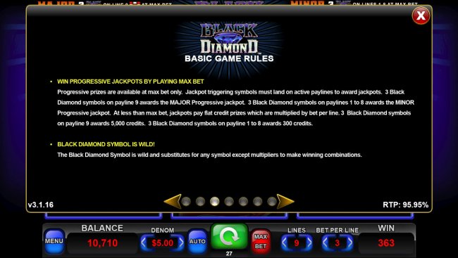 Free Slots 247 image of Black Diamond