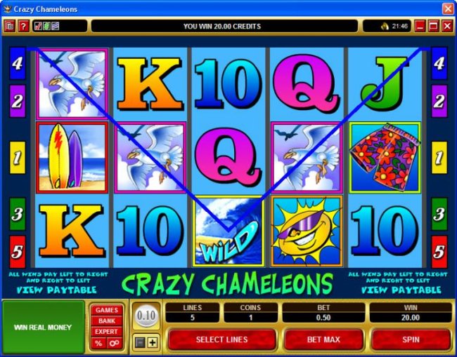 Free Slots 247 image of Crazy Chameleons