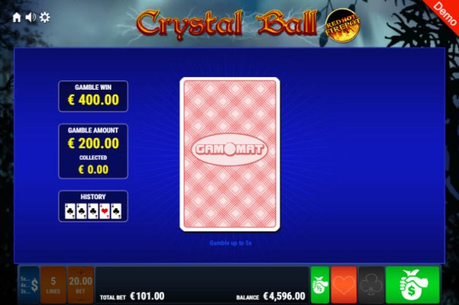 Crystal Ball Red Hot Fire Pot screenshot