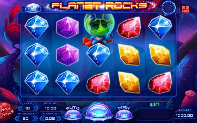 Free Slots 247 image of Planet Rocks