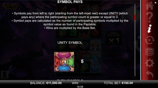 Symbol Pays by Free Slots 247