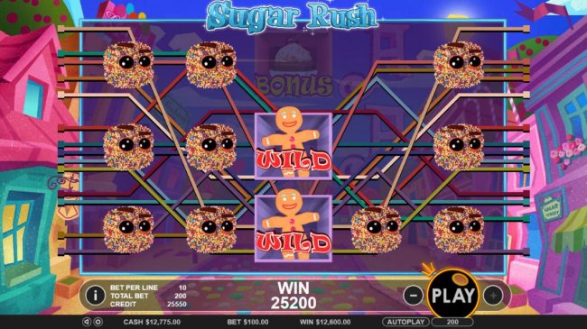 Multiple winning paylines triggers a $12,600 sensational win! by Free Slots 247