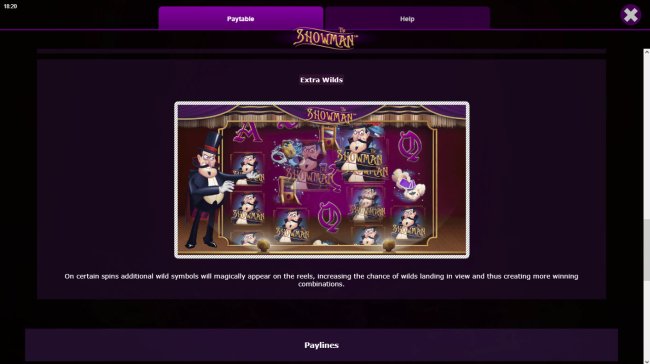 Free Slots 247 image of The Showman