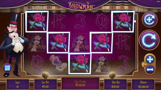 Free Slots 247 image of The Showman