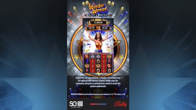 Free Slots 247 image of Wonder Woman Bullets and Bracelets