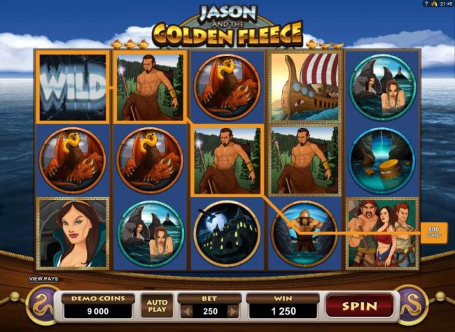 Jason and the Golden Fleece by Free Slots 247