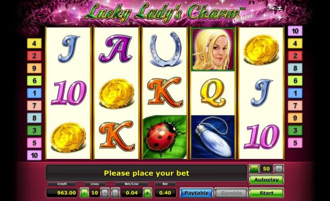 Lucky Lady's Charm Deluxe screenshot