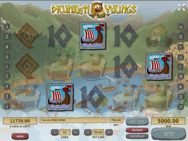Landing three ship scatter symbols anywhere on the reels, triggers the Free Spins Feature. - Free Slots 247
