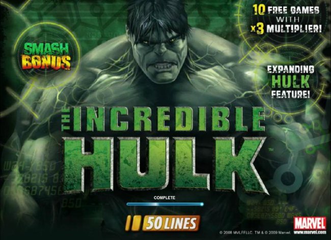 The Incredible Hulk 50 Lines screenshot
