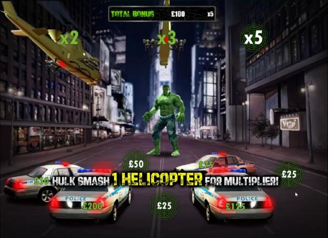 The Incredible Hulk 50 Lines by Free Slots 247