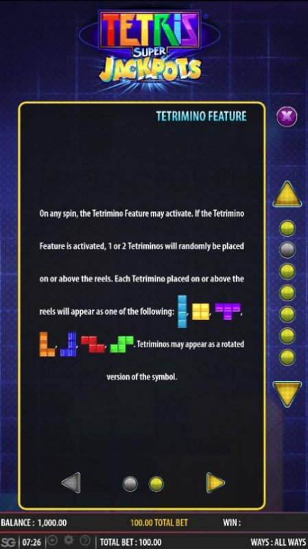 Images of Tetris Super Jackpots