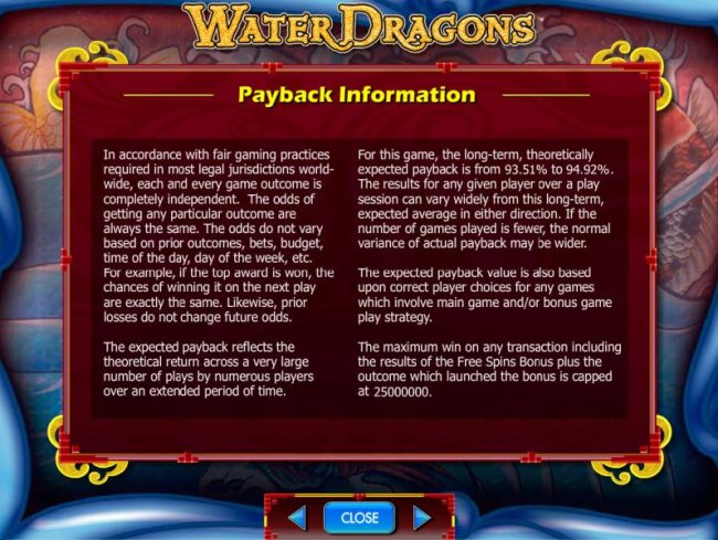 Free Slots 247 image of Water Dragons