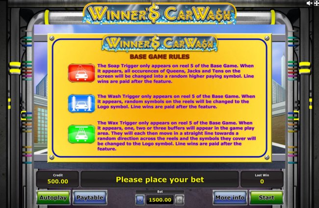 Free Slots 247 - Feature Rules