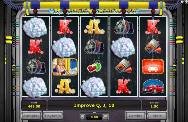 Free Slots 247 - Car Wash Feature Activated