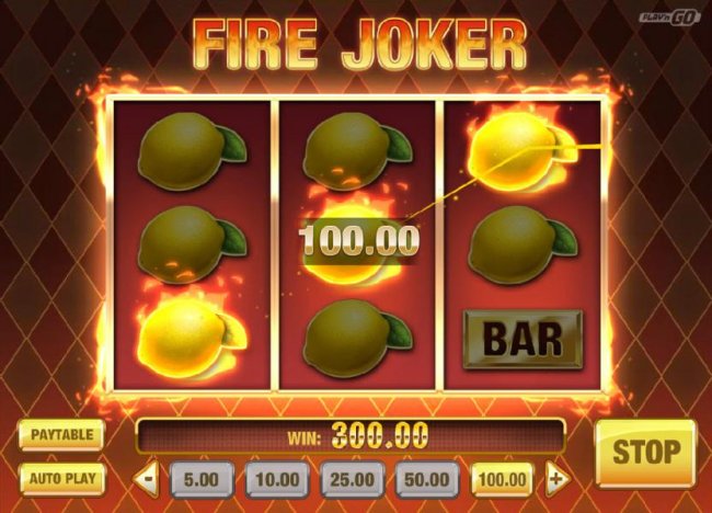 Fire Joker screenshot