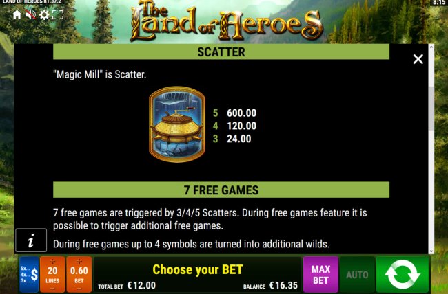 Free Slots 247 image of The Land of Heroes