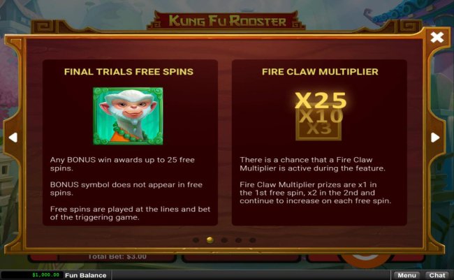 Free Slots 247 image of Kung Fu Rooster