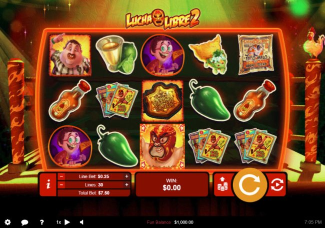 Lucha Libre 2 by Free Slots 247