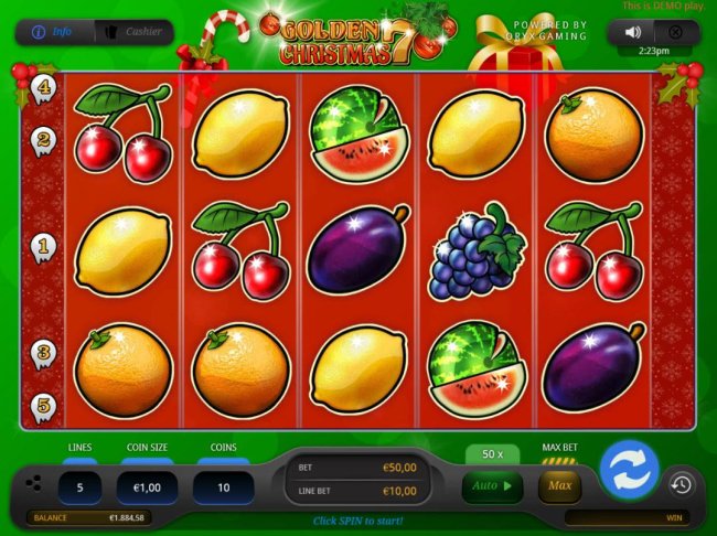 Free Slots 247 image of Golden 7 Christmas