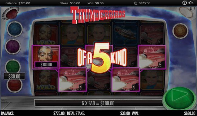 Thunderbirds by Free Slots 247