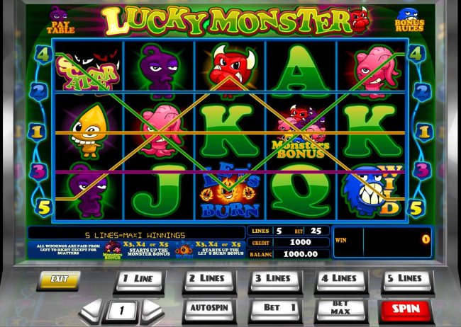 Lucky Monster by Free Slots 247