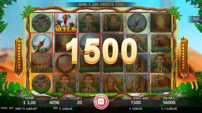 Free Spins Game Board by Free Slots 247