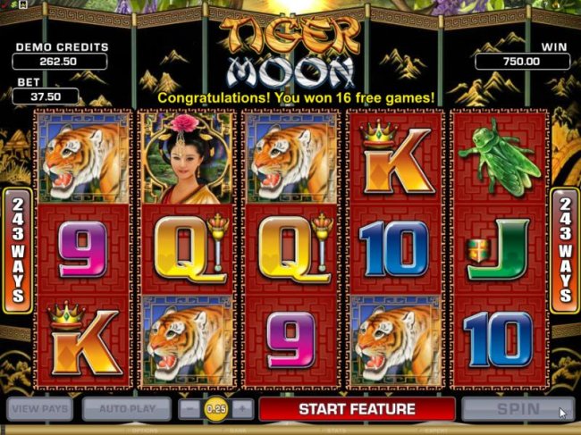 Free Slots 247 image of Tiger Moon