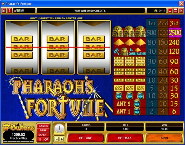 Images of Pharaoh's Fortune