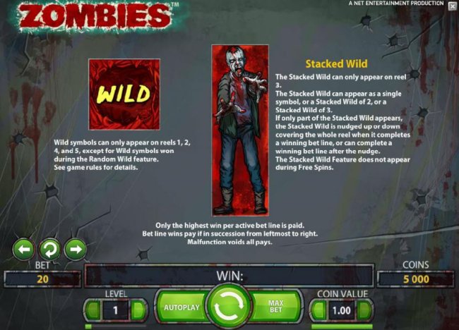 wild and staked wild game rules by Free Slots 247