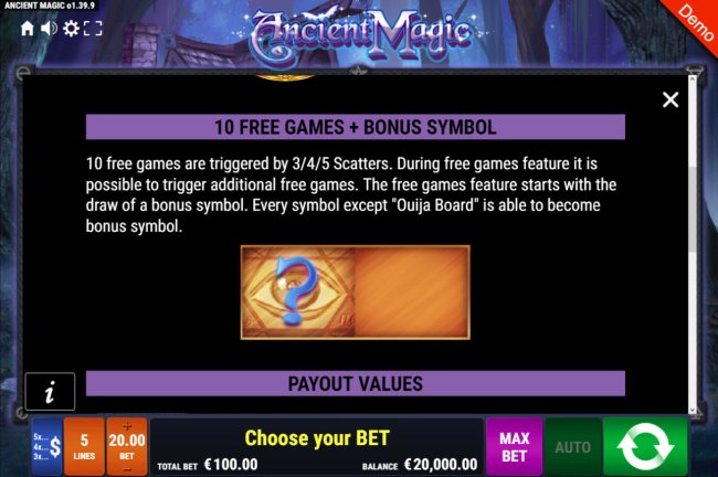 Free Slots 247 image of Ancient Magic