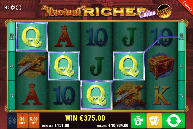 Ancient Riches Casino Firepot by Free Slots 247