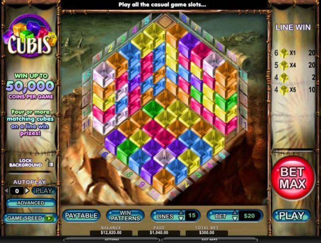 Cubis screenshot