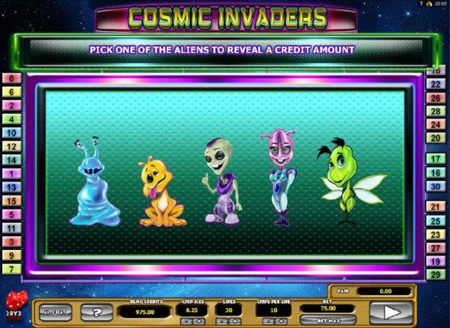 Free Slots 247 image of Cosmic Invaders