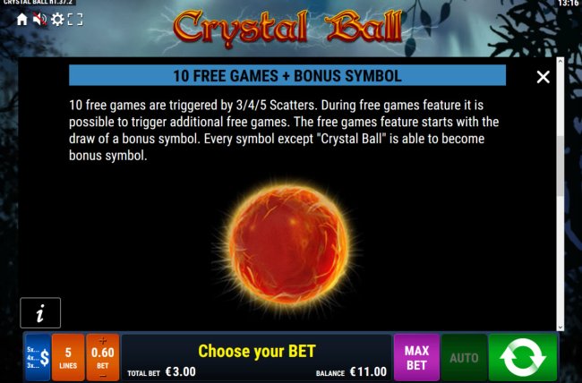 Free Slots 247 image of Crystal Ball