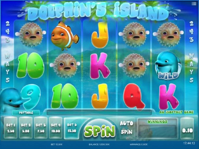 Free Slots 247 image of Dolphin's Island