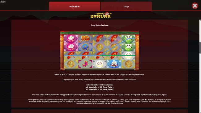 Free Slots 247 image of Legend of Daruma