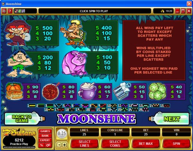 Moonshine by Free Slots 247