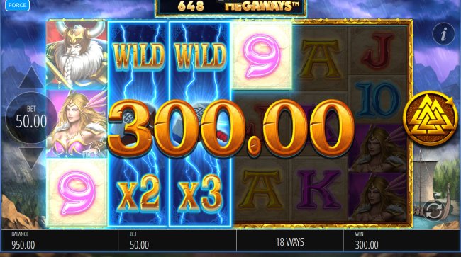 Stacked wilds triggers multiple winning paylines - Free Slots 247