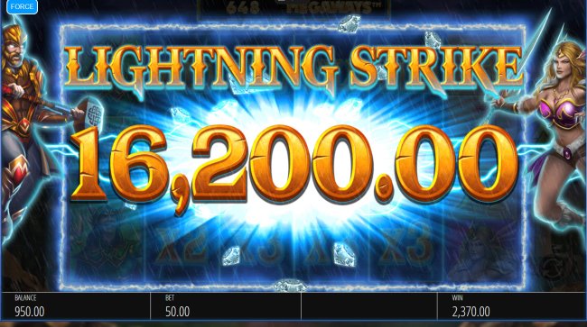 Lightning Strike Megaways screenshot