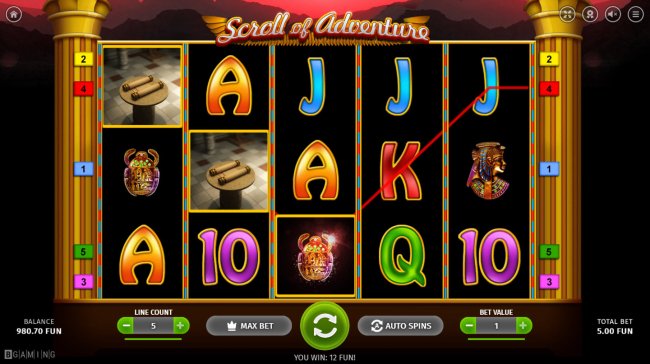 Free Slots 247 image of Scroll of Adventure
