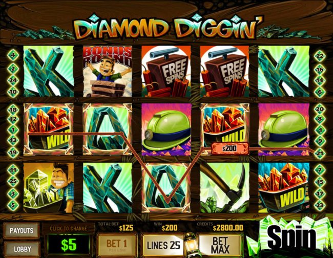 Diamond Diggin' screenshot