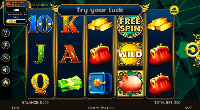 Free Slots 247 image of Snatch The Gold