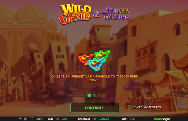 Wild Genie & the Three Wishes by Free Slots 247