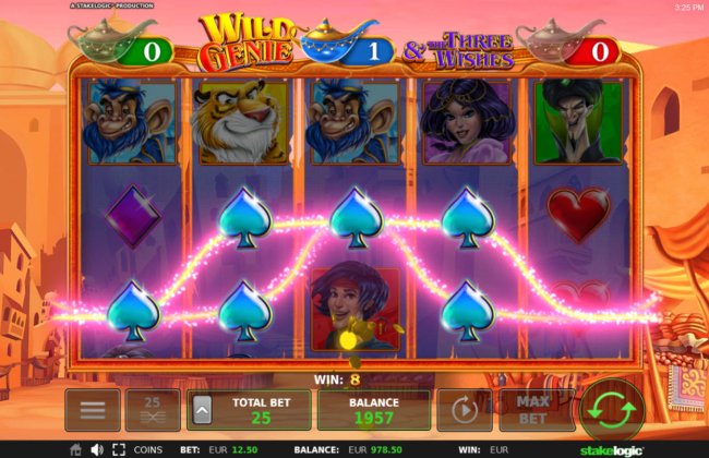 Wild Genie & the Three Wishes by Free Slots 247